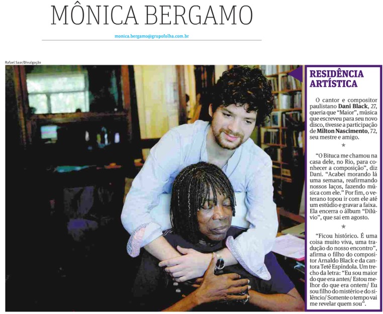 Folha S Paulo – Mônica Bergamo